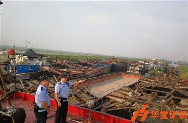 湖北打擊非法采砂、拆除砂石碼頭 監(jiān)利復(fù)綠41個港口碼頭！